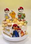 Dekoracja na tort pokemon