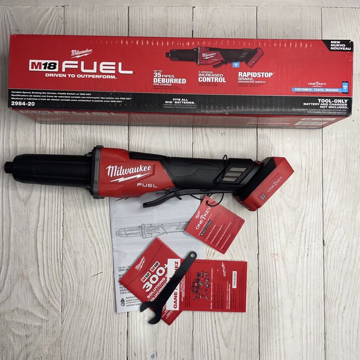 Прямая шлиф машина Milwaukee M18 FUEL 2984-20 ONE-KEY™