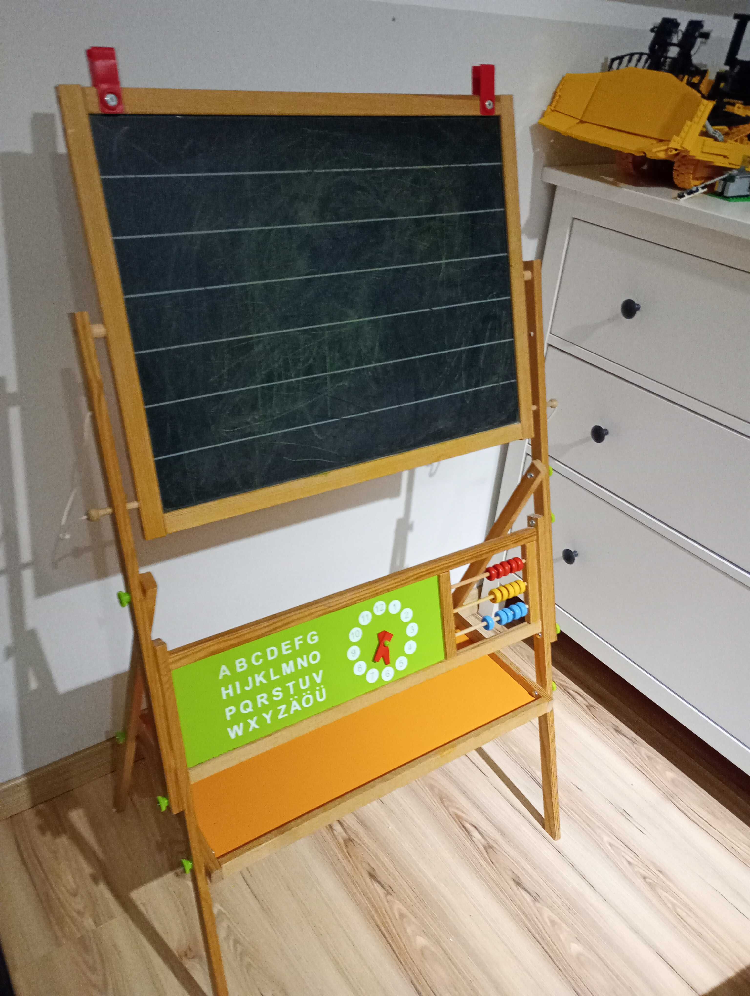 Tablica edukacyjna magnetyczno - kredowa