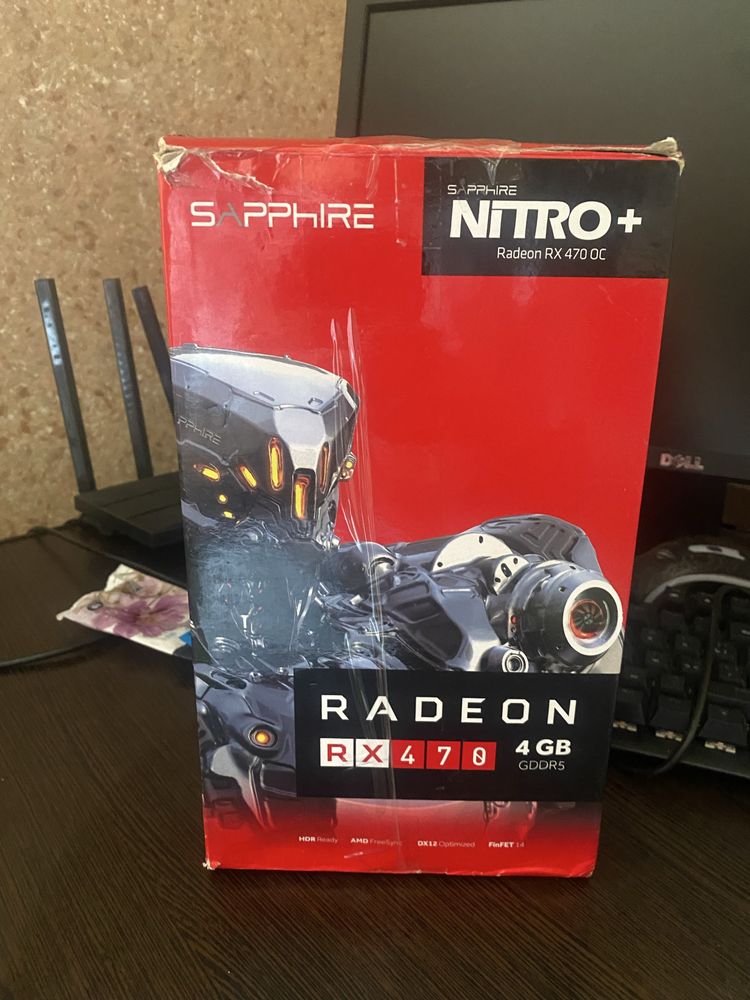 Відео карта RX470 nitro+