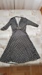 42 Tok Collection sukienka XL czarna wzory