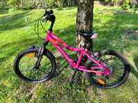 Rower KROSS LEA 2.0 mini - koła 20" - różowy dziewczęcy SHIMANO
