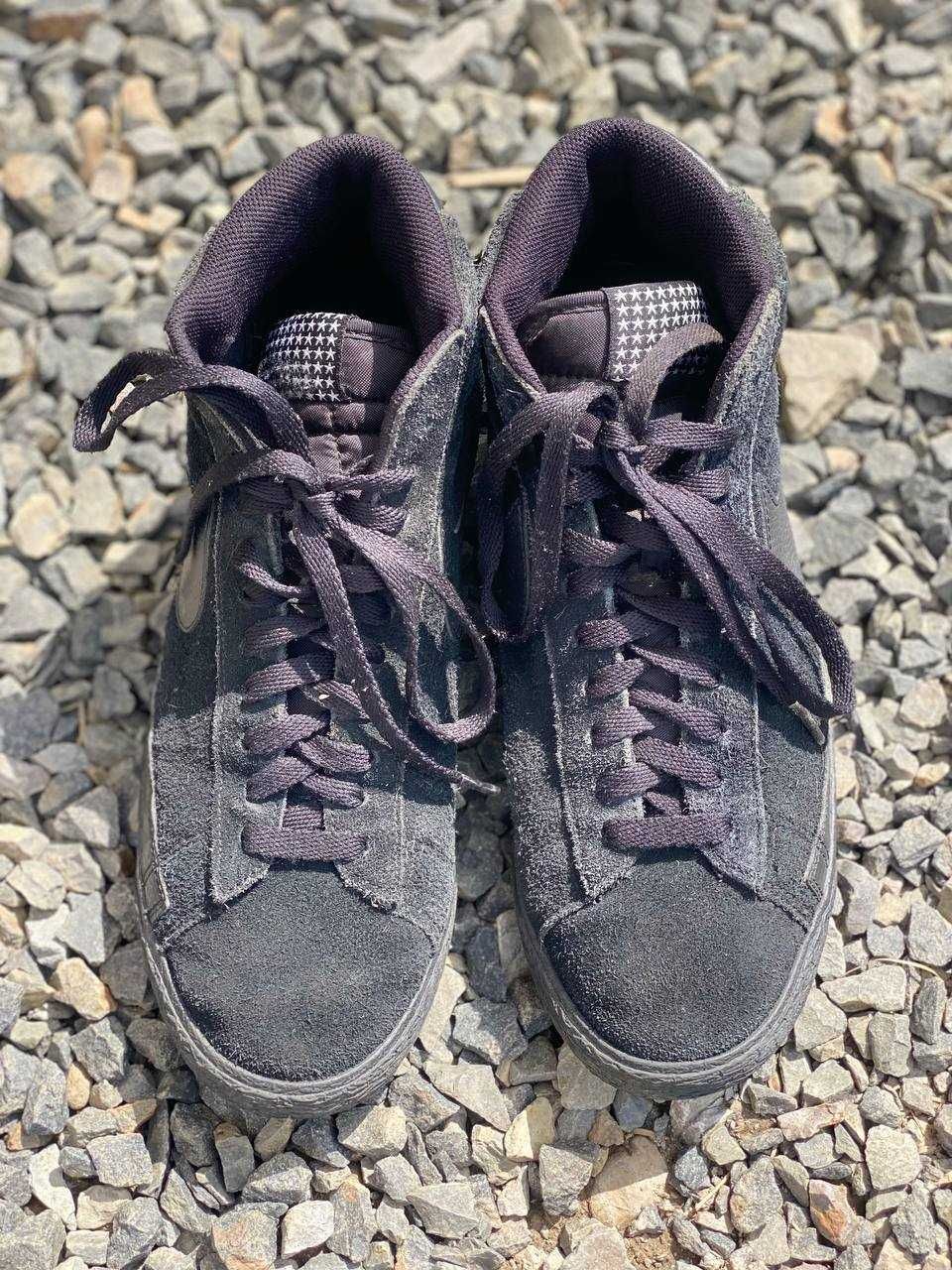 оригінальні кеди nike blazer замш