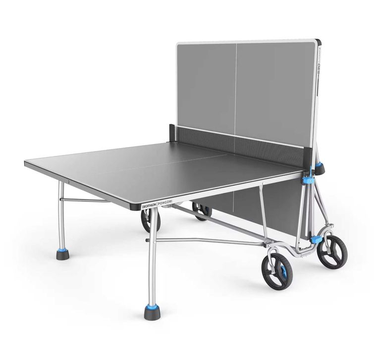 Ping Pong Table (blue) w Wheels