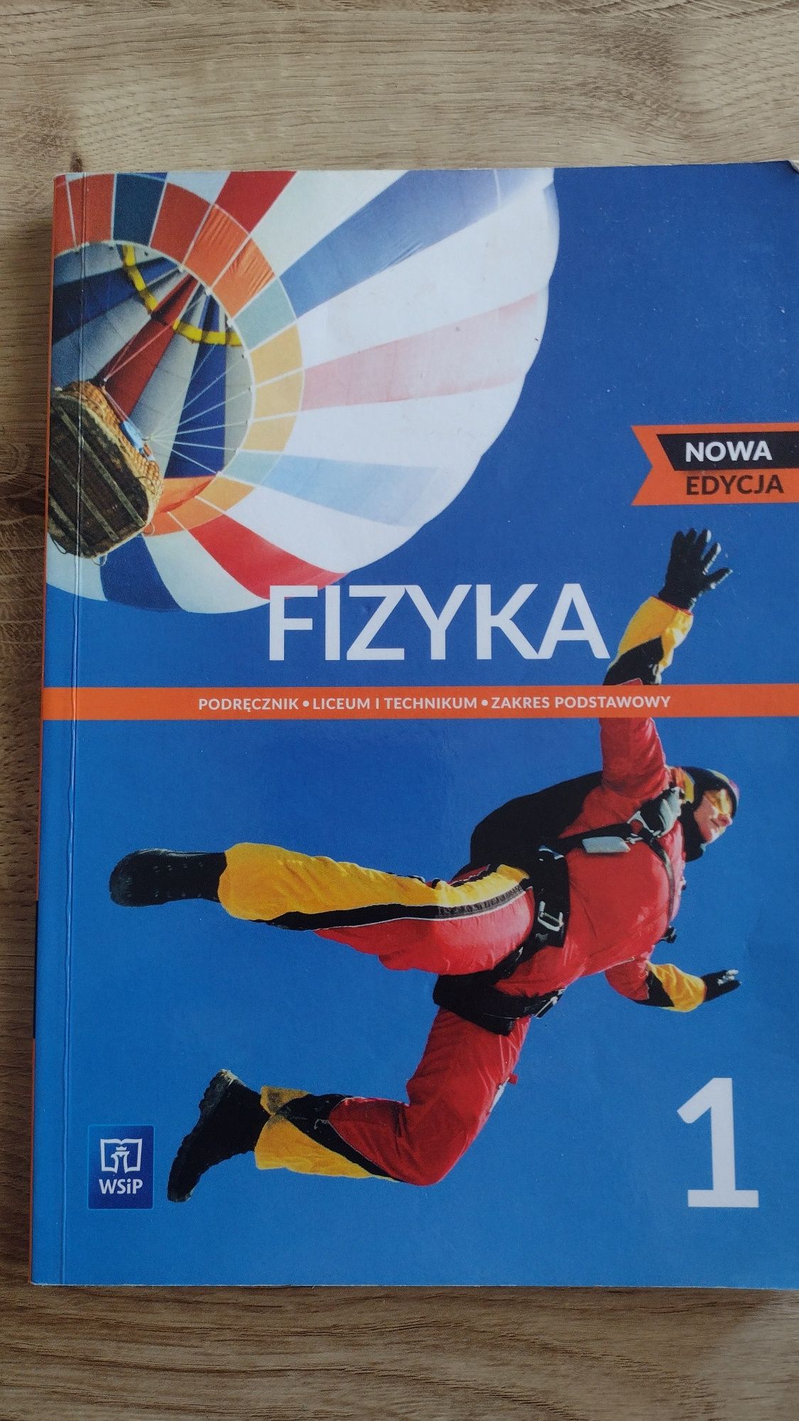 Podręcznik Fizyka 1, liceum i technikum, zakres podstawowy. WSIP