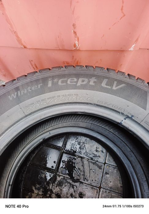 Opony 205/65/16c Hankook Winter icept LV
