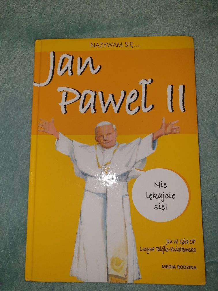 Jan Paweł II - książka z ilustracjami dla dzieci