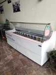 Vitrine de gelados usada