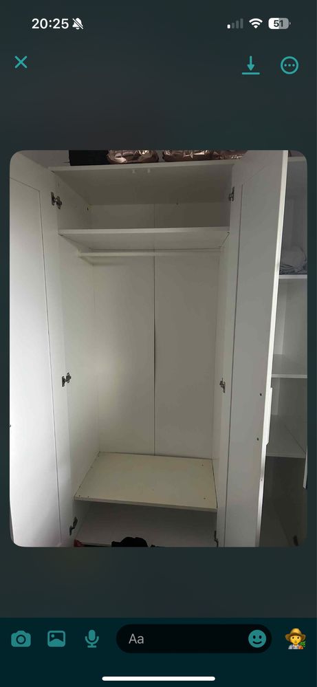 Szafa Ikea Brimnes 170x190x 50 używana