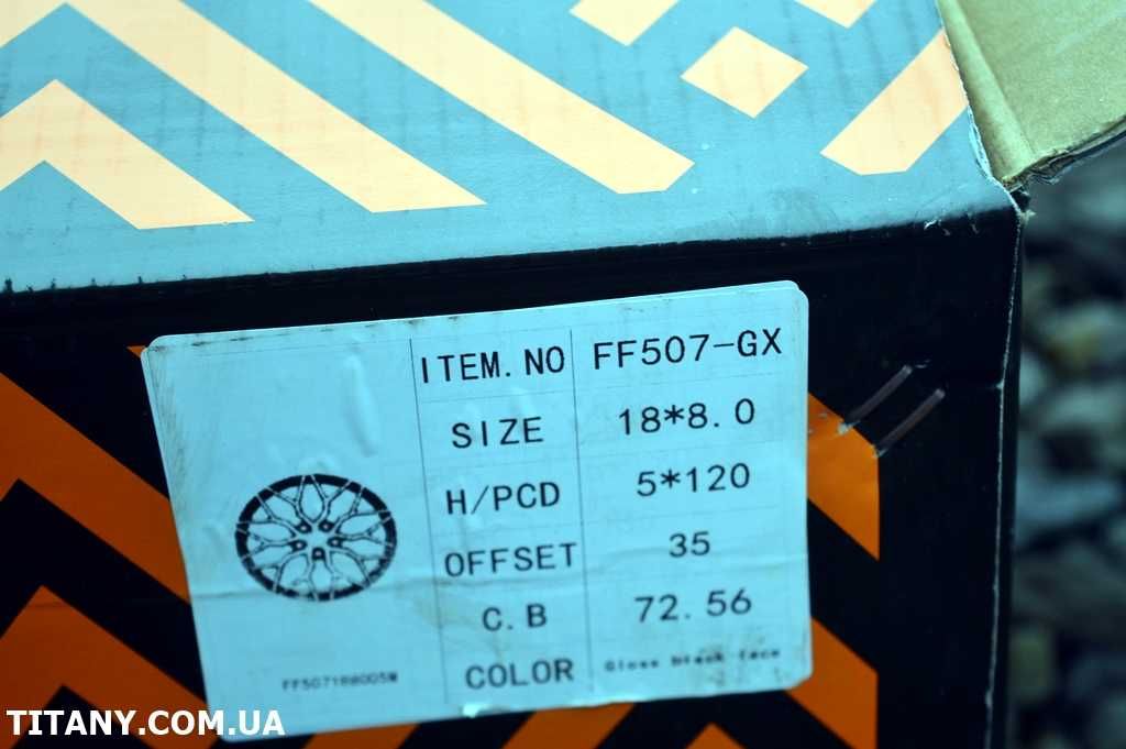 8.7кг FlowForm R18 5x120 BMW F10 F11 F01 F07 F30 F32 F34 E90 E87 E46