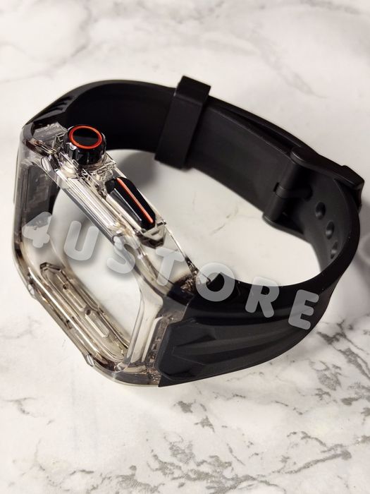 Ремешок бампер Luxury на Apple Watch Series 10 11 46 mm ремінець