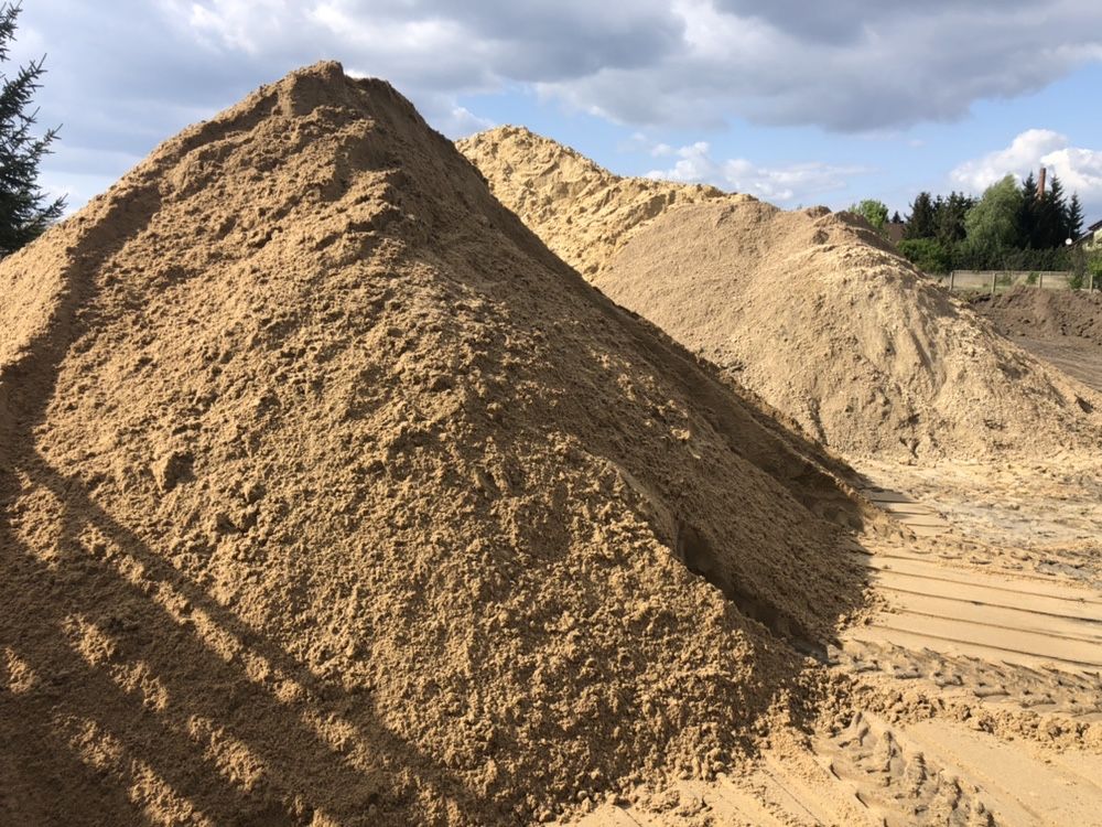 Piasek podsypkowy, Płukany, Piach