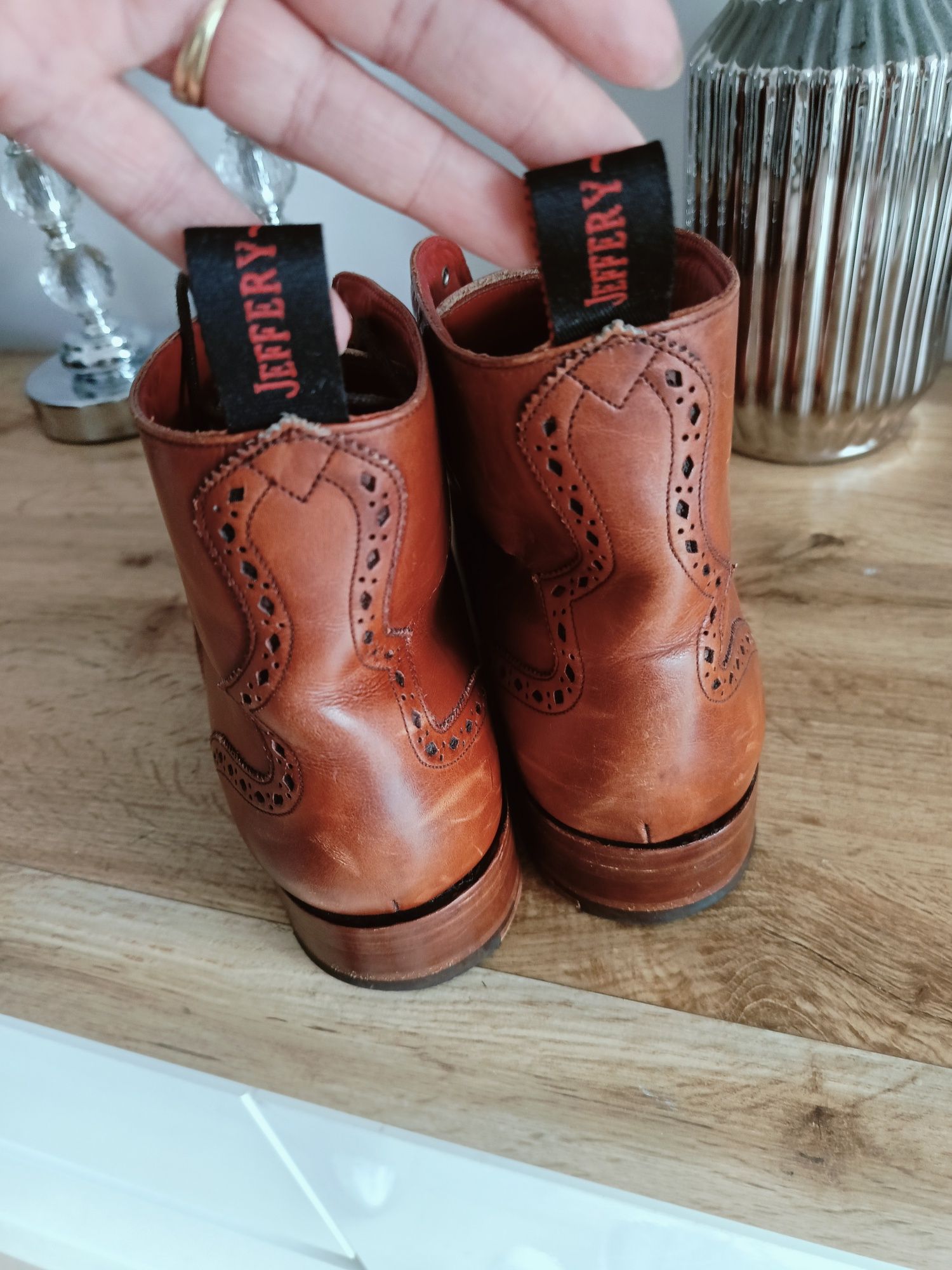 Buty Jeffery West 43 kowbojki półbuty botki