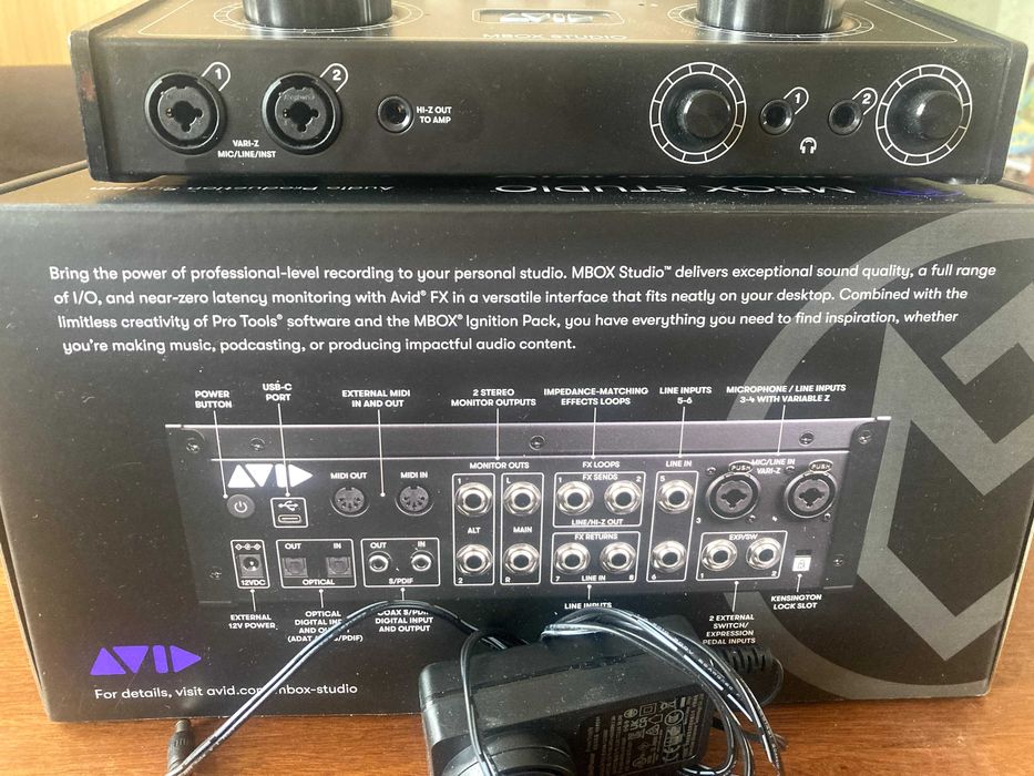 Avid MBOX Studio USB аудіоінтерфейс