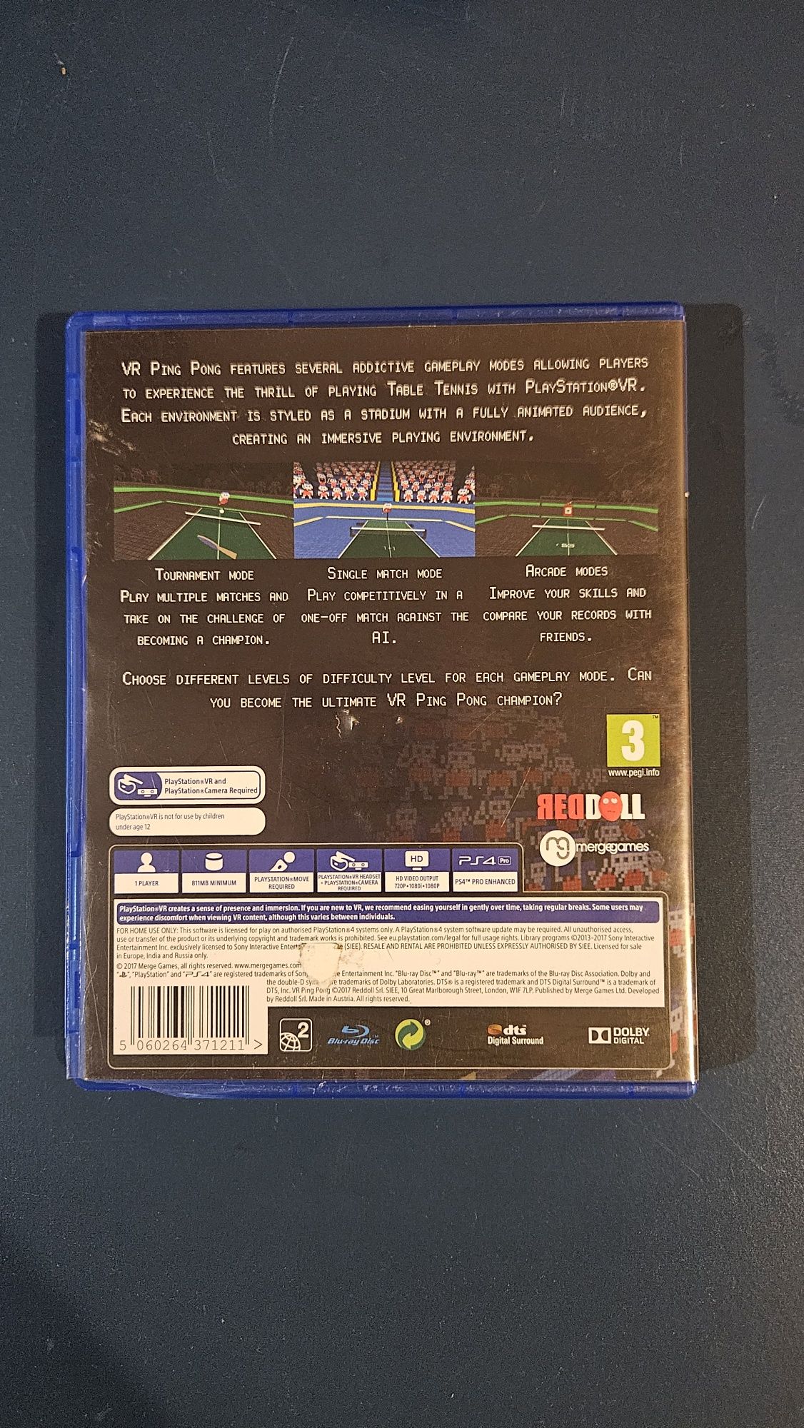 Ping Pong table tennis simulator.