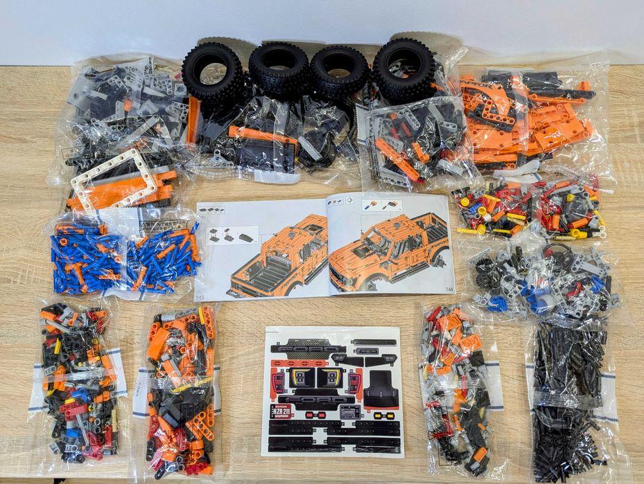 ‼️У КОРОБЦІ‼️Конструктор Ford F-150 Raptor / Technic / 1:13 / 42177