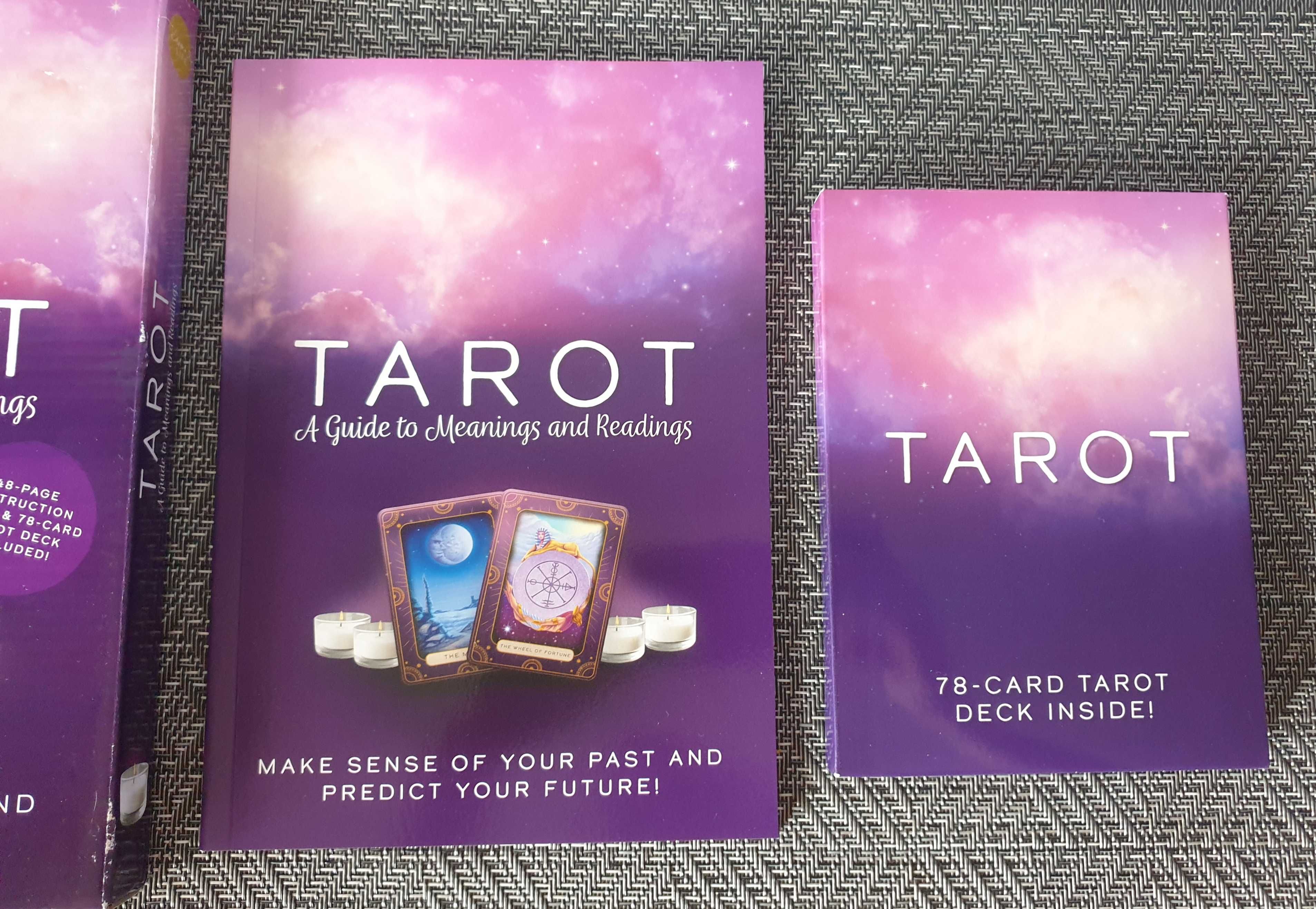 Tarot karty do tarota przewodnik English oracle ezoteryka wróżbiarstwo