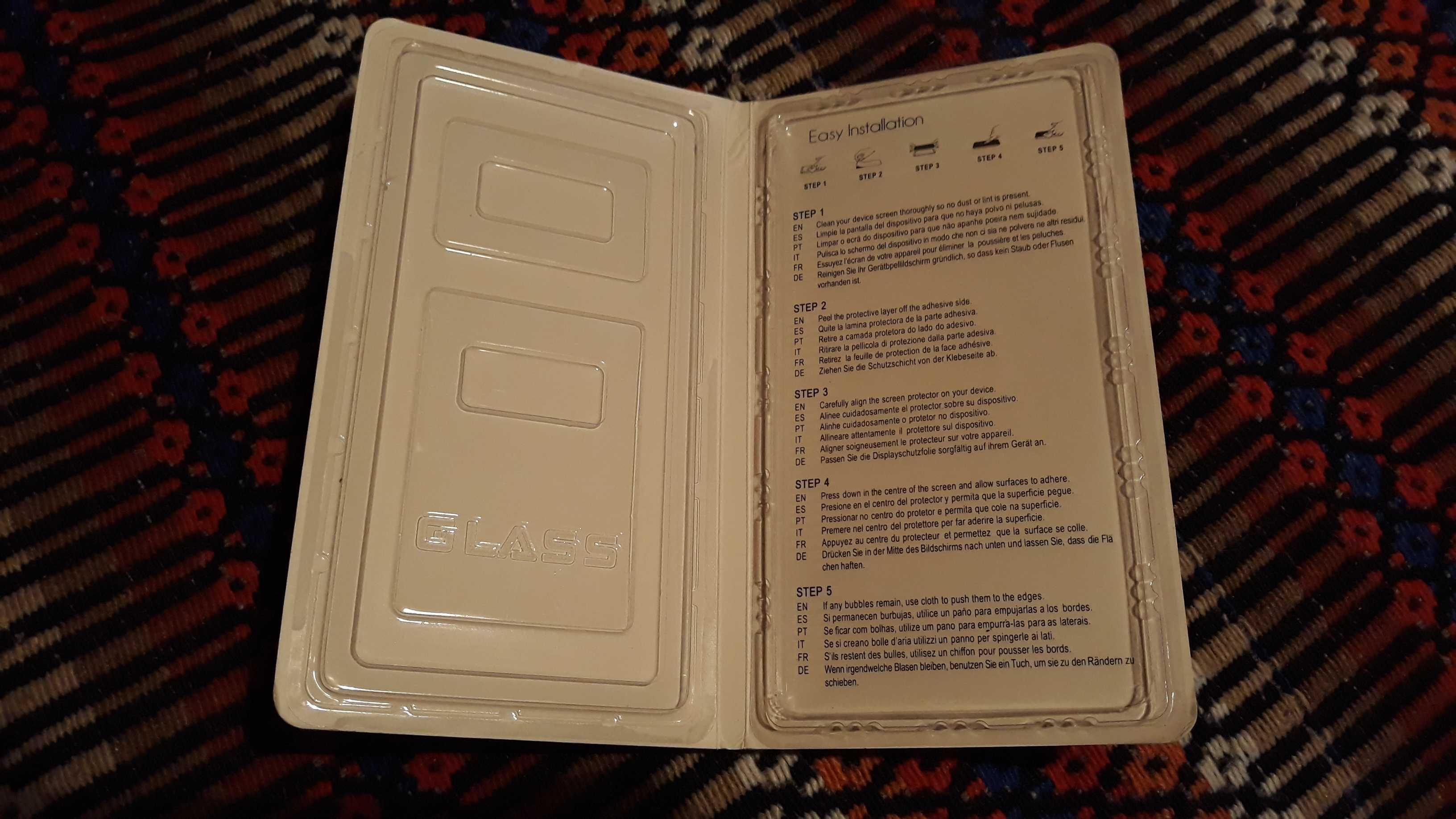 Vidro protector - Samsung Galaxy J5 - novo - portes incluídos