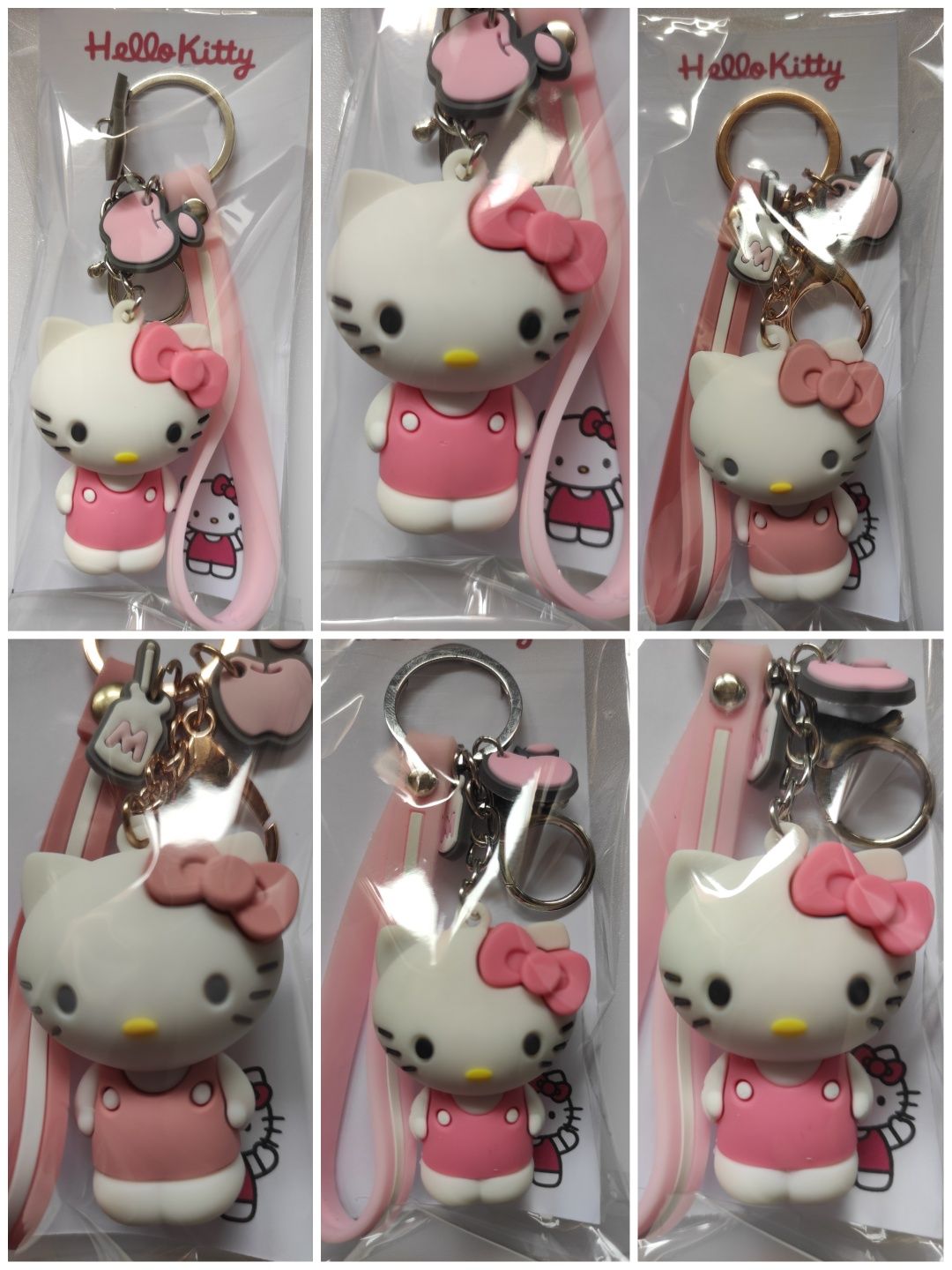 Porta chaves Hello Kitty Melody Cinnamoroll Keroppi