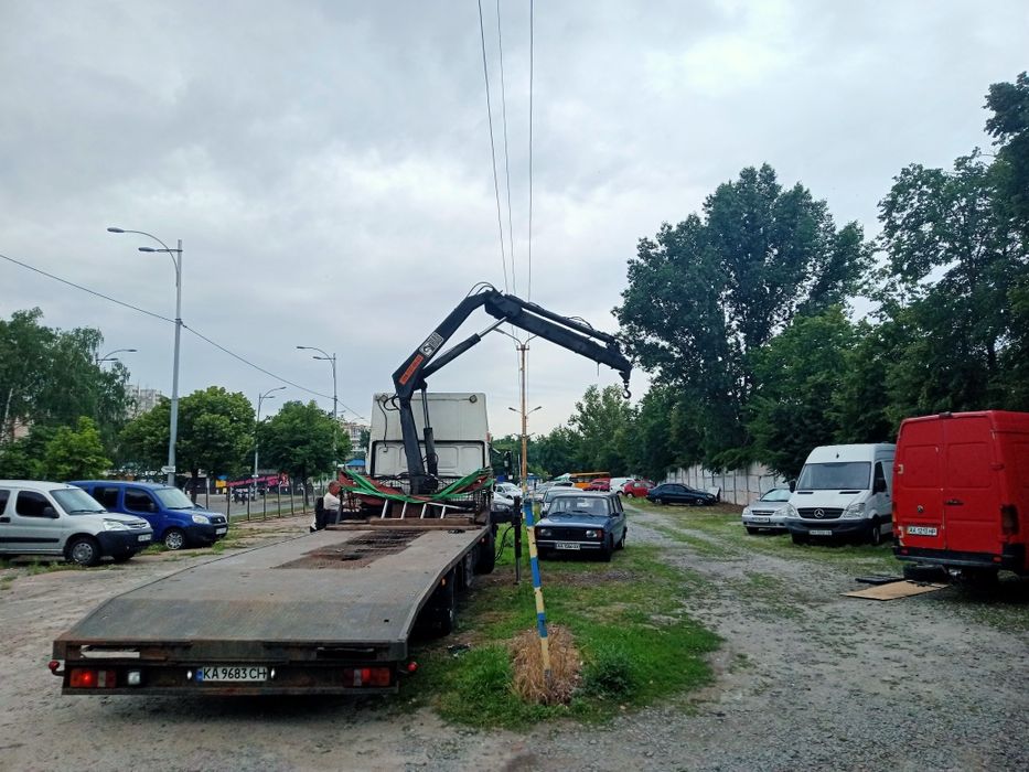 Маніпулятор. Заказ Київ Святошинський. Вантажоперевезення