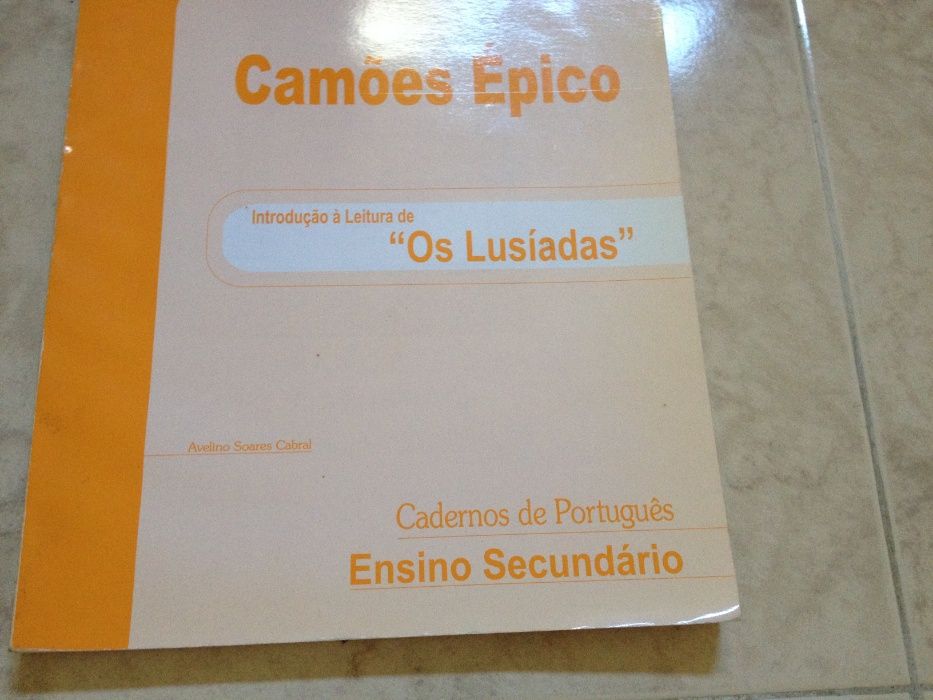 Camões Épico, Os Lusíadas, Cadernos de Português para Ensino Secundári