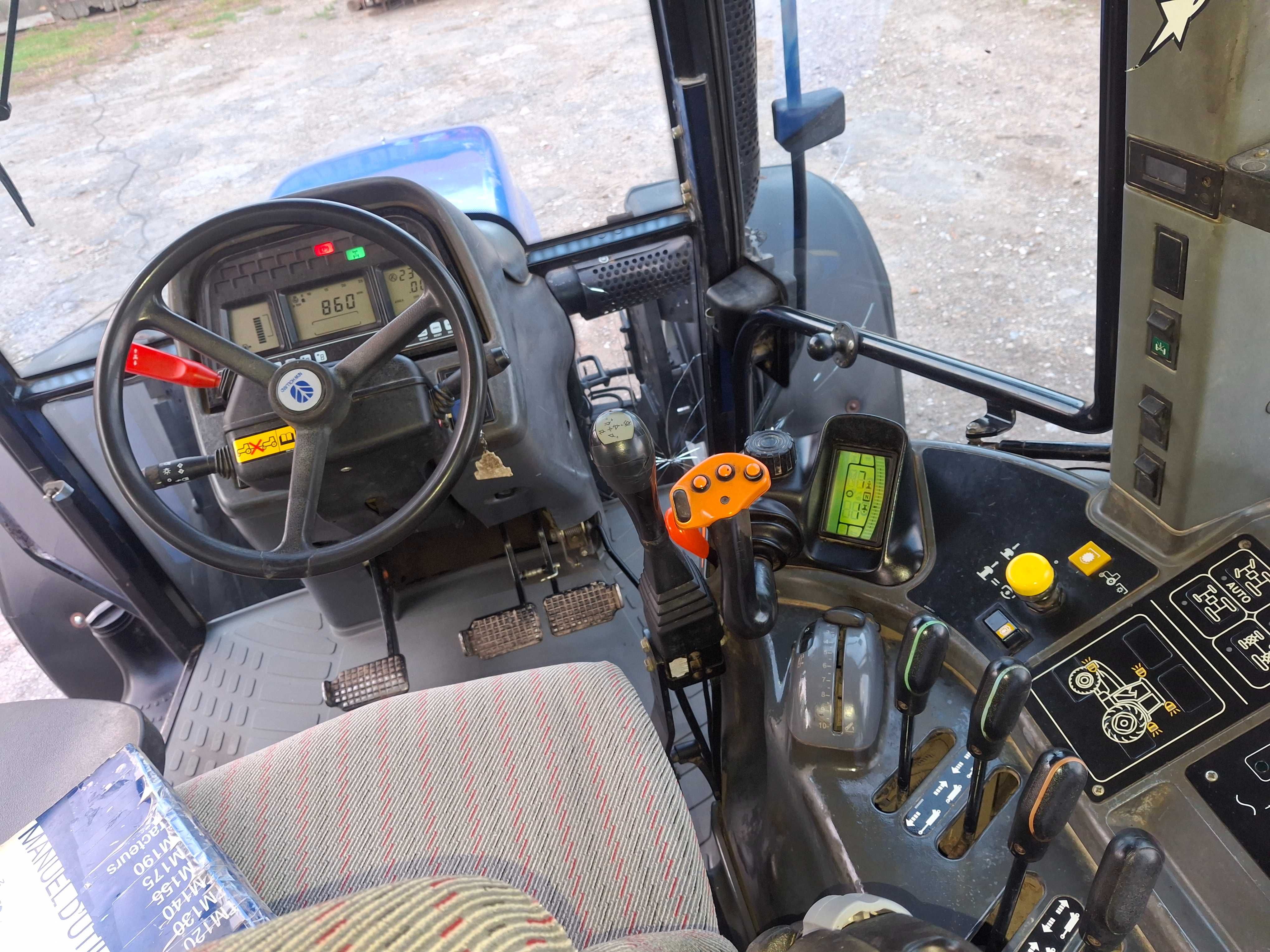Mew Holland TM155 Sprowadzony Tuz Miękka Oś Adaptacja Quicke Case Mxm