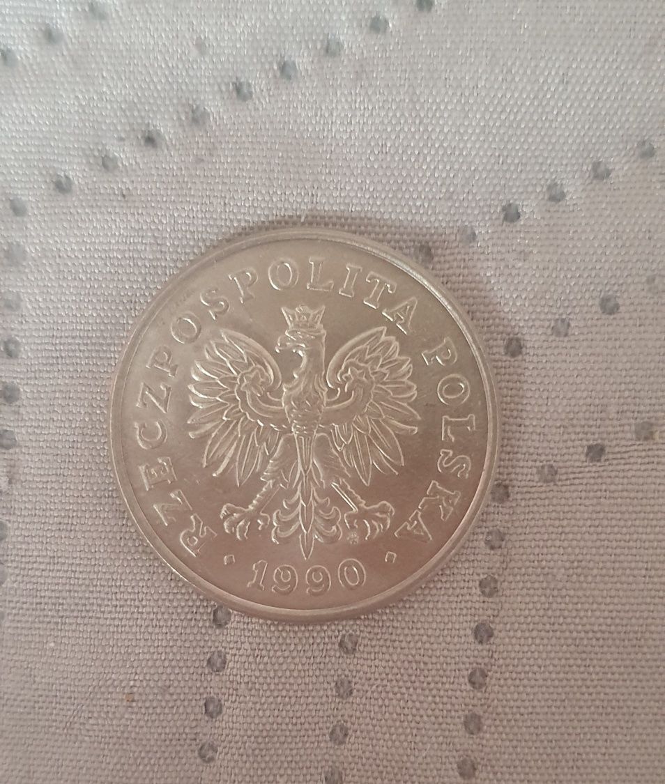 Moneta kolekcjonerska z 1990r.
