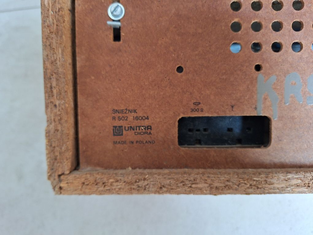 Radio Śnieżka R 502 Unitra Diora