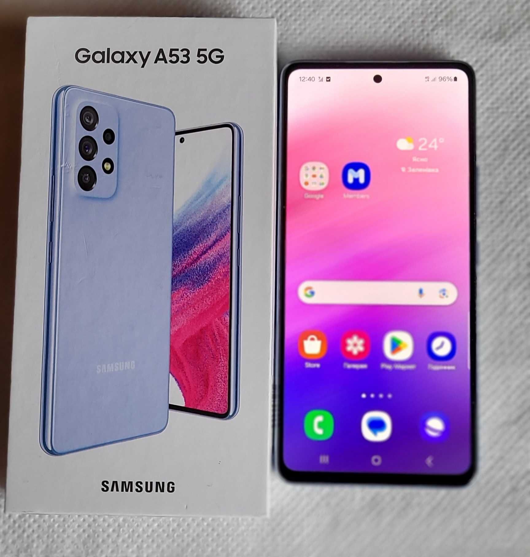 Продам телефон  samsung galaxy a53  5G