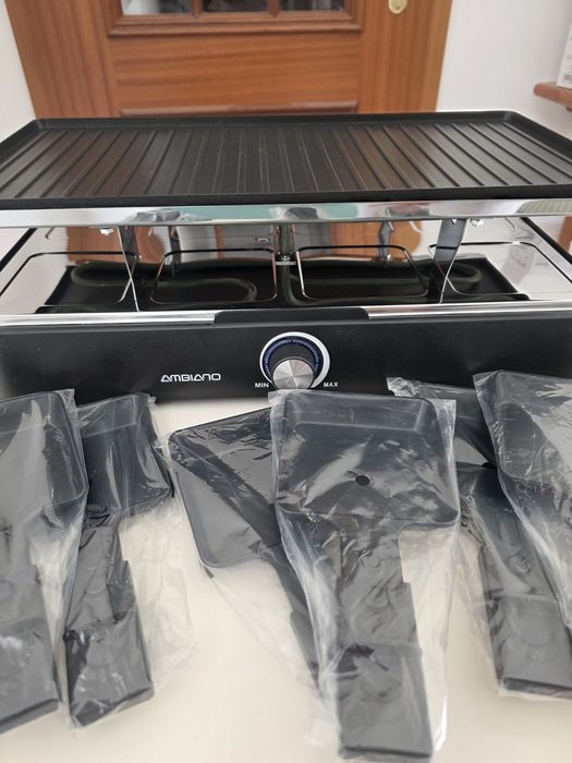 Raclette elétrica Grill Chapa Ambiano