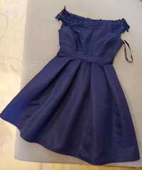 платье тёмно синее сукня  Little Mistress