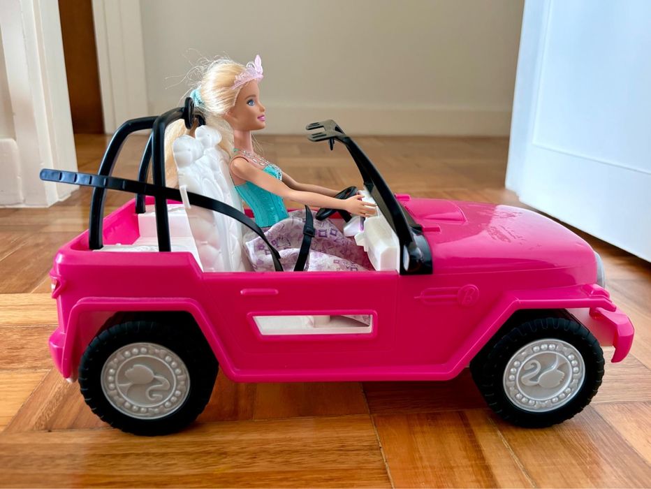 CARRO DA BARBIE ROSA