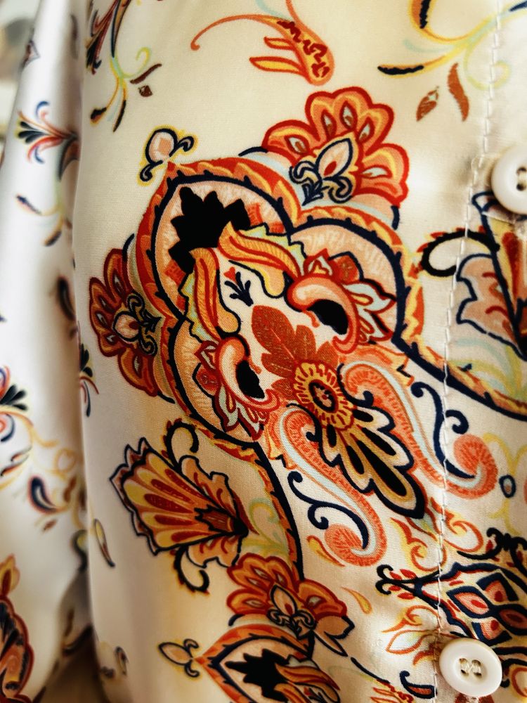 Veste até ao 42 Conjunto Elegante com Estampa Paisley