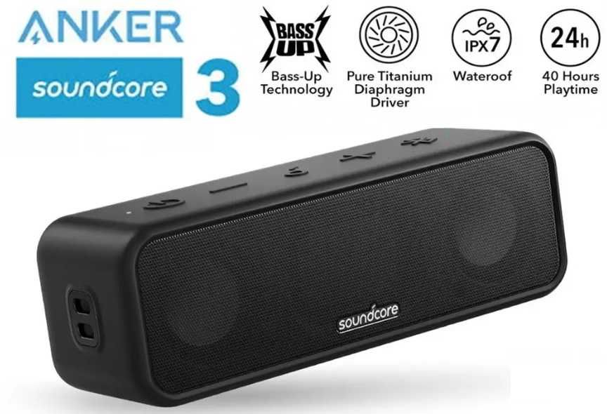 ANKER SoundCore 3. Портативна bluetooth колонка.