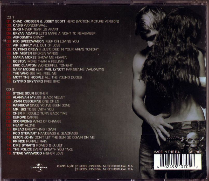 Lovers Rock - 32 essential rock ballads [2CD]