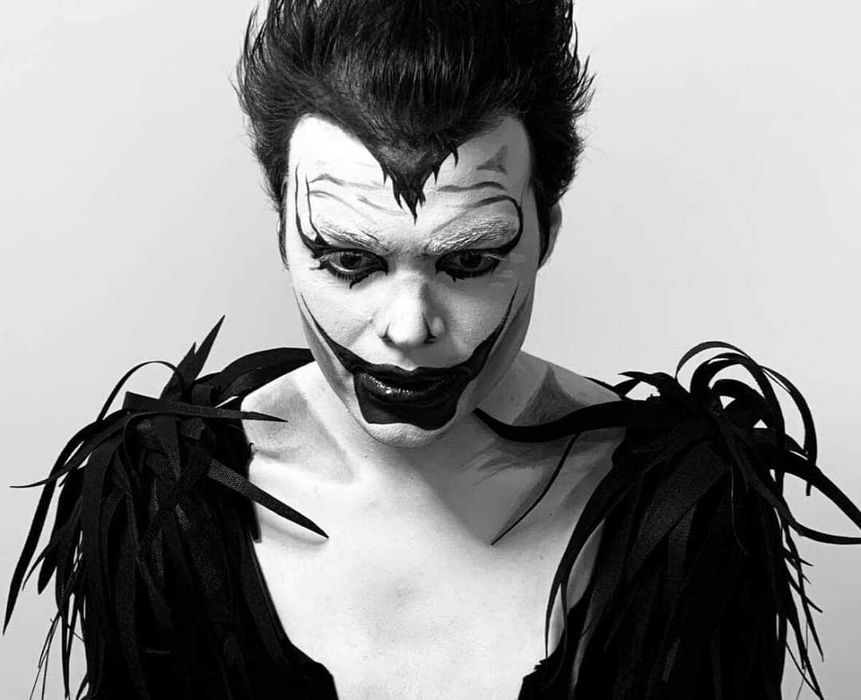 Makijaż na Halloween ,faceart for Halloween ,body art