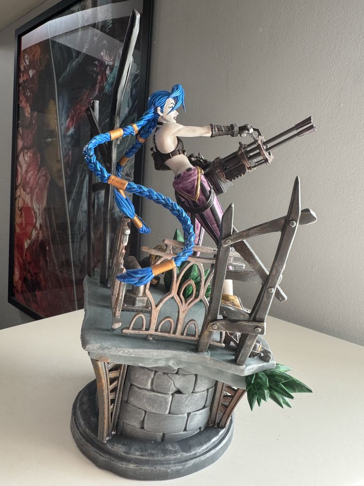 Figurka Jinx Arcane Druk 3D