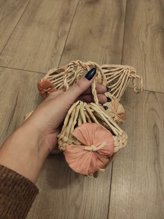 Koszyczki Boho ozdoby na choinkę do domu kosz koszyk