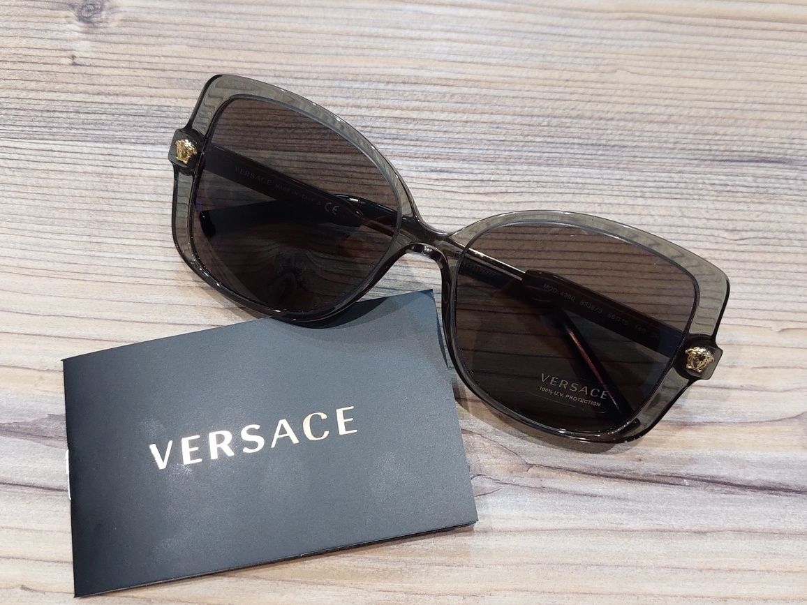 Жіночі легкі  сонцезахисні окуляри  4390 від Versace! Оригінал!