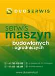 Serwis maszyn budowlanych I ogrodniczych