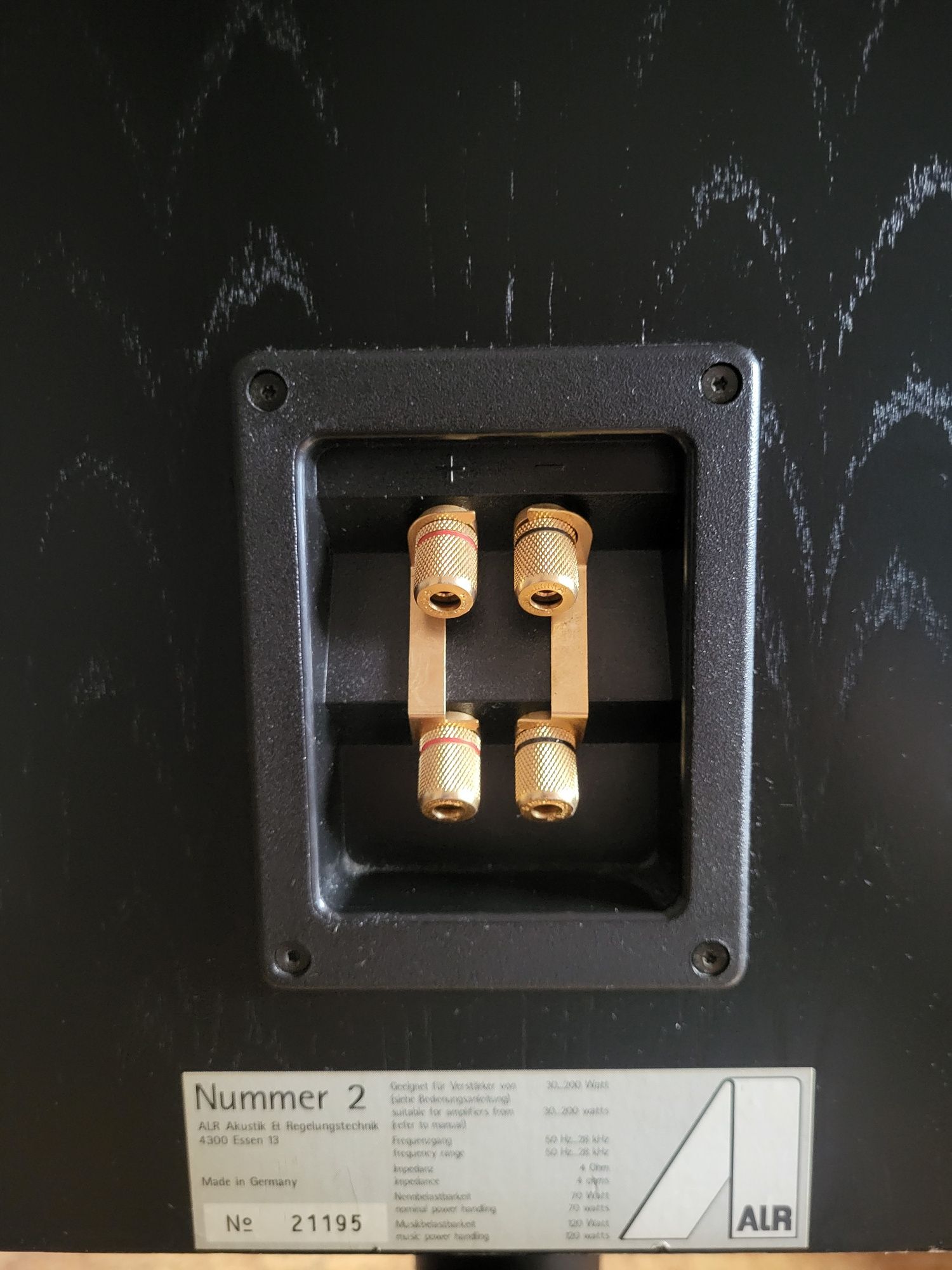 ALR Nummer 2 mk2 Kolumny Monitory High End