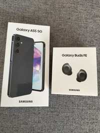 Samsung Galaxy A55 5G + Słuchawki Galaxy Buds FE
