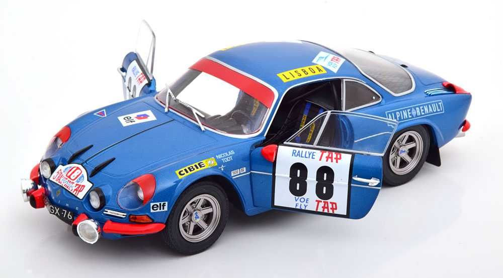 Alpine-Renault A110 #88 Vencedor Rally Portugal 1971 - Solido 1/18