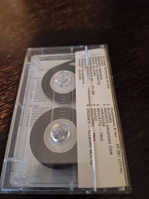 Kaseta magnetofonowa W. A. Mozart Eine kleine Nachtmusik