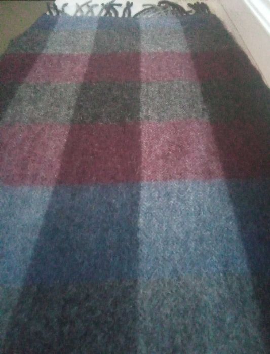 Szalik męski wełna różnokolorowy elegancki do płaszcza polecam