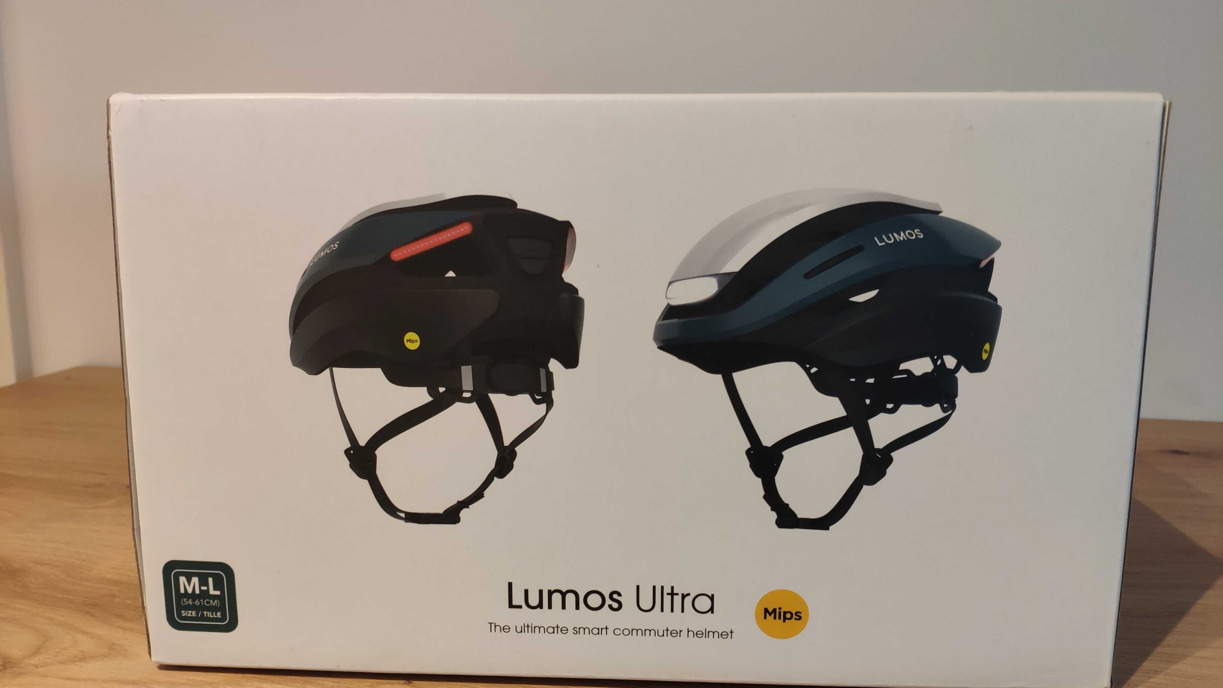 Kask Rowerowy Lumos Ultra MIPS (M-L, 54-61cm) Bluetooth (NOWY)