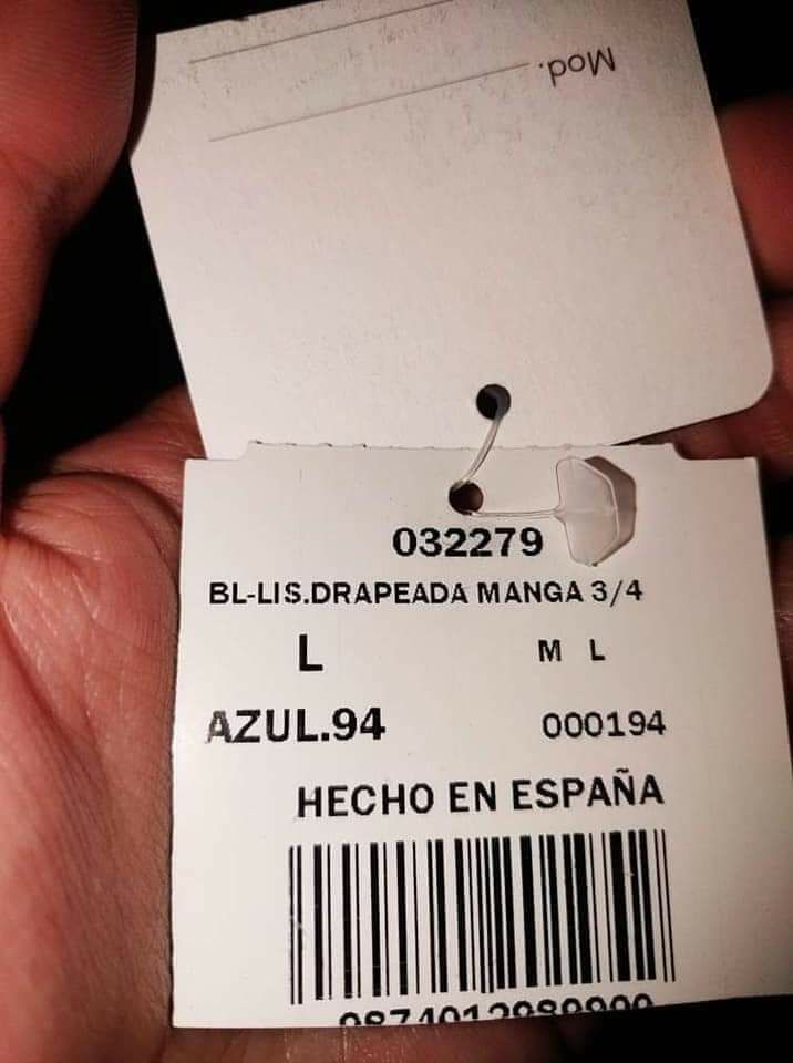 Blusa de senhora