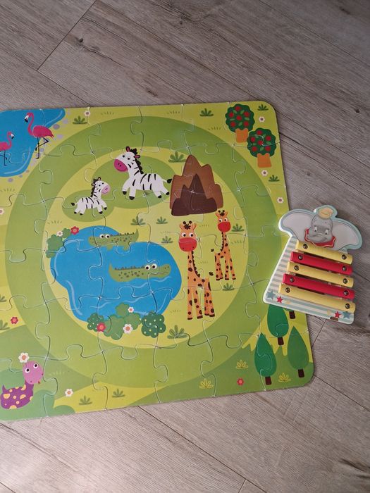 Puzzle cymbalki zestaw zabawki