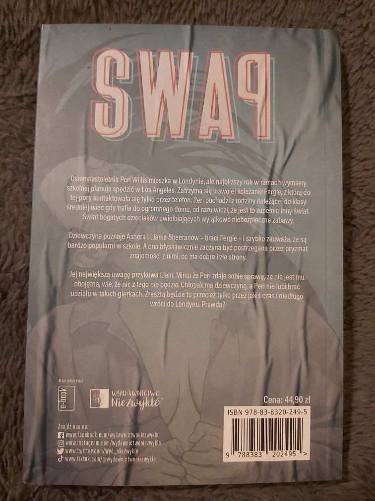 Książka  "Swap" nowa