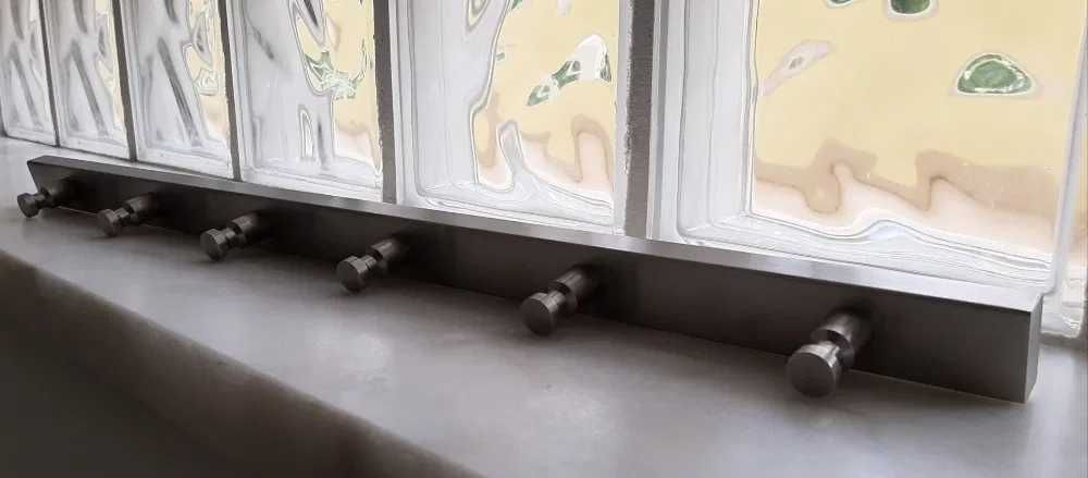 Cabide de parede em aço inoxidável (da loja Inexistência) - Usado